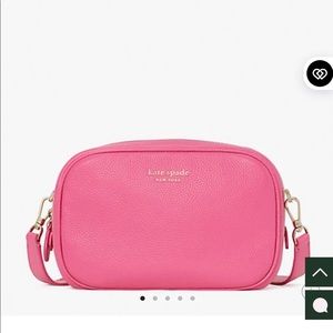Kate Spade Astrid Medium Camera Bag Crossbody Watermelon Pink NWT